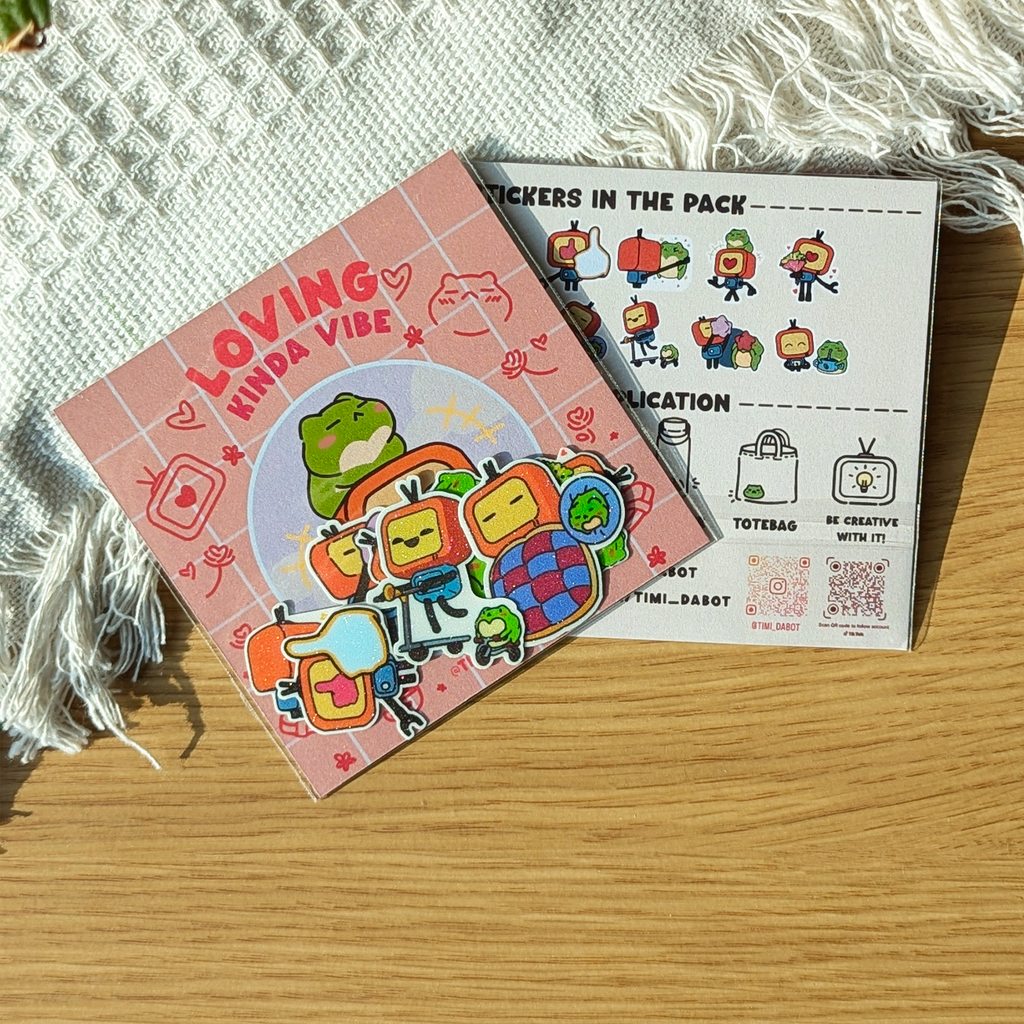 Sticker Pack - Loving Kind Of Vibe