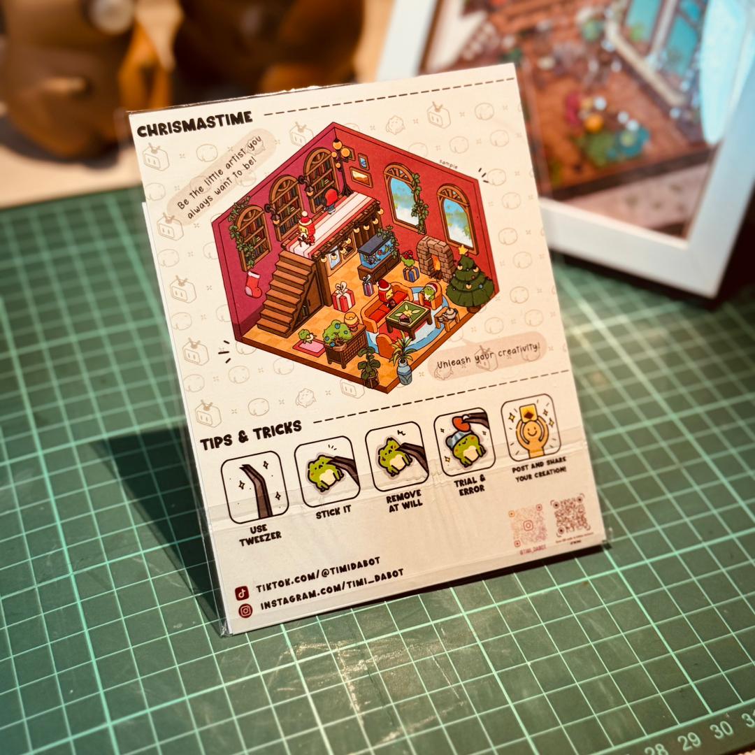 DIY Sticker - Christmastime (Background)