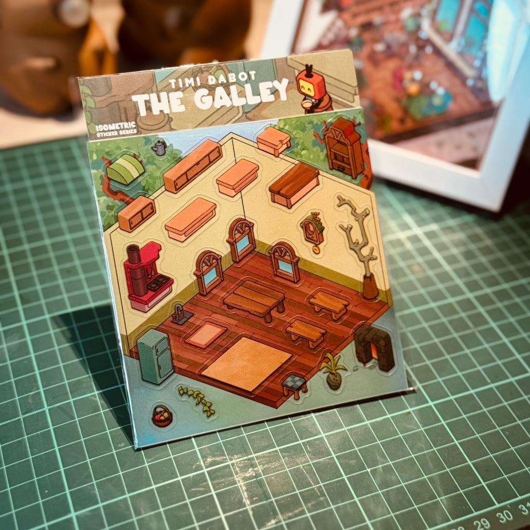 DIY Sticker - The Galley (Background)