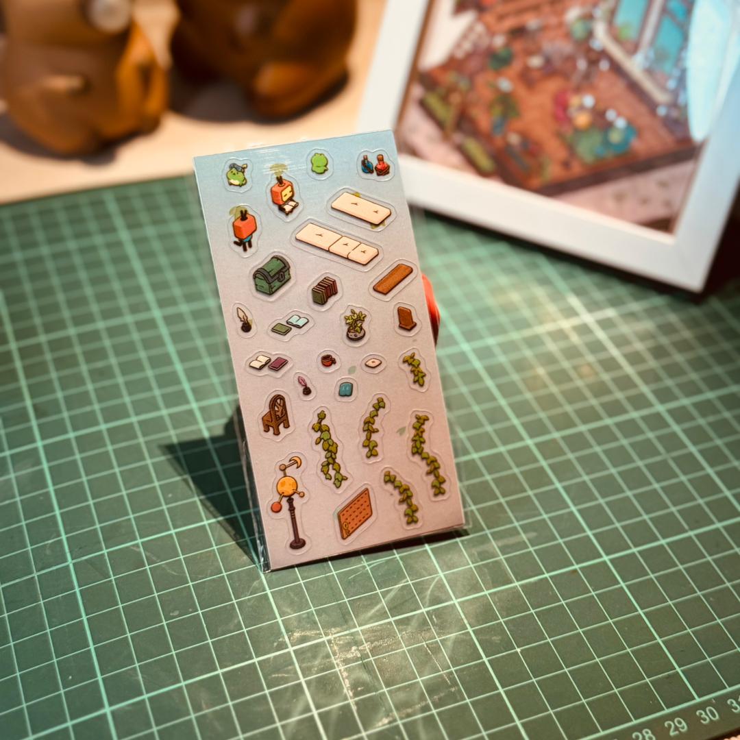 DIY Sticker - The Study (Character)