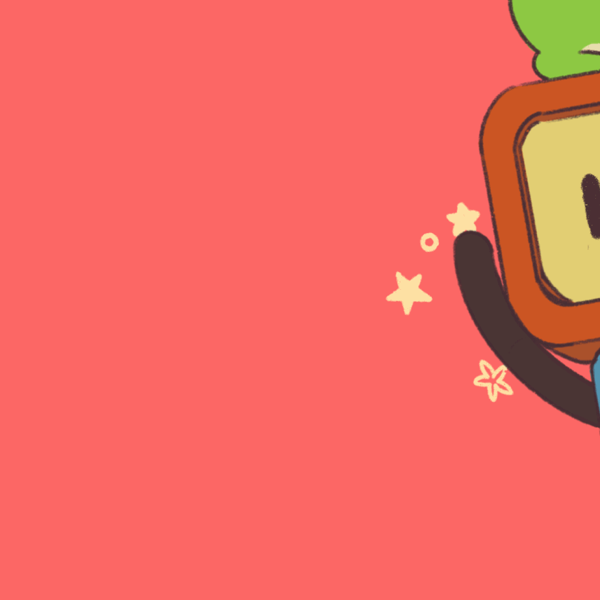 Lenticular Sticker - Hello!