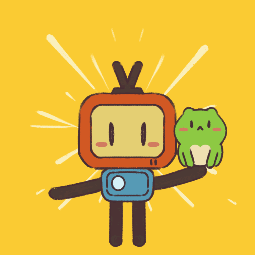 Lenticular Sticker - Hop!