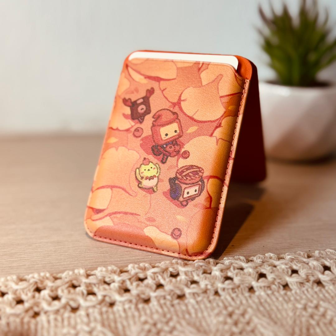 Magsafe Card Holder & Stand - Cozy Autumn
