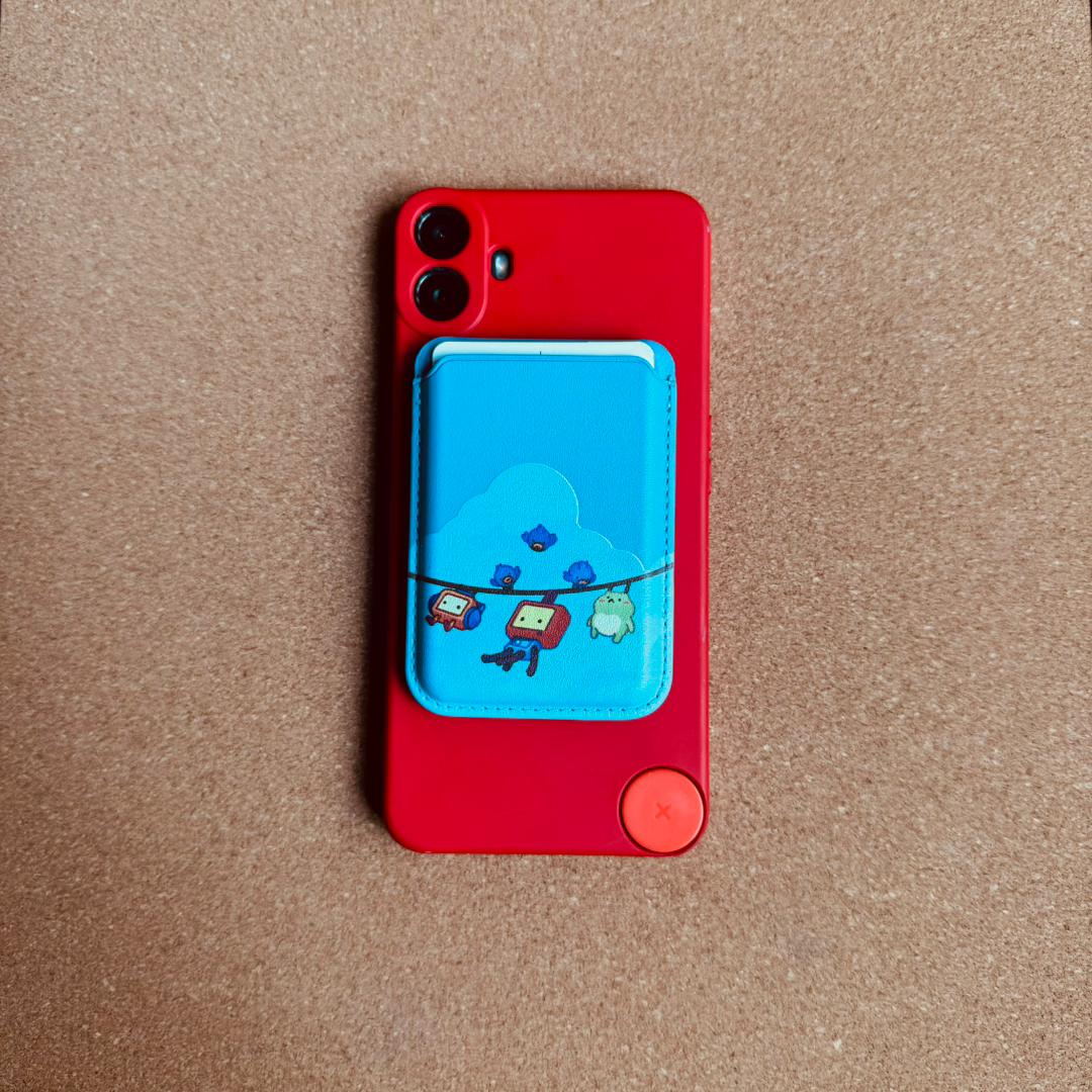 Magsafe Card Holder & Stand - Hanging By