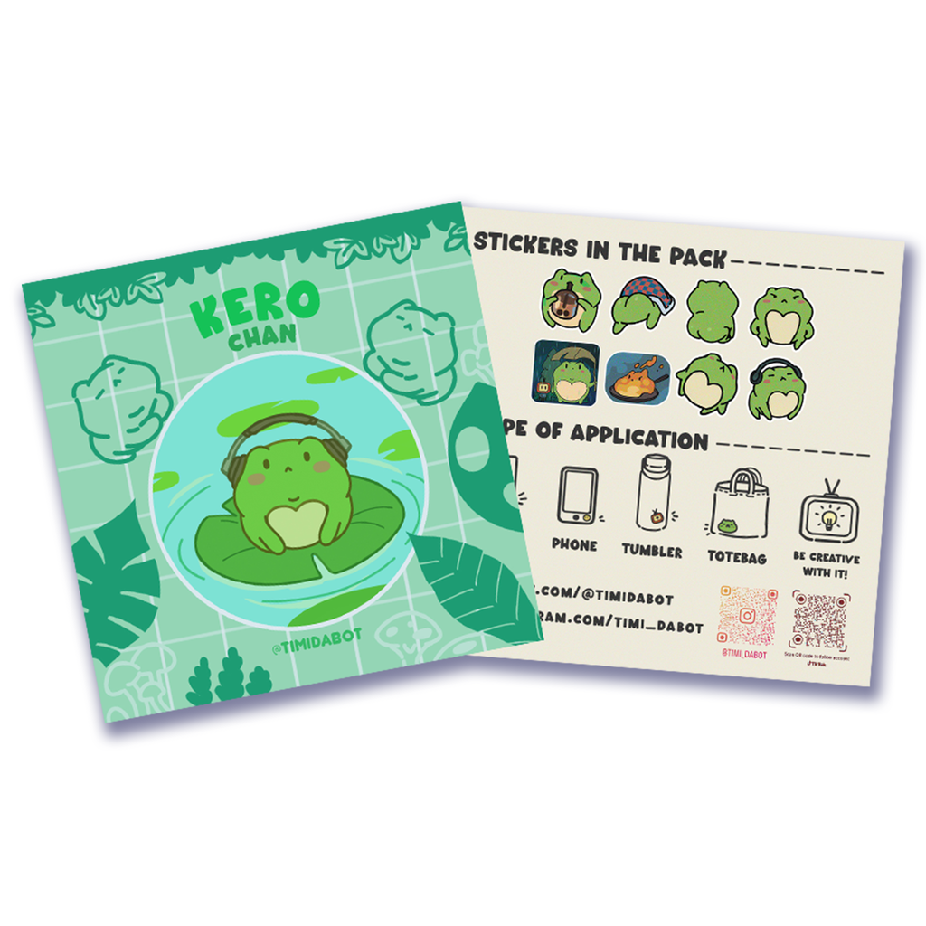 Sticker Pack - Kerochan