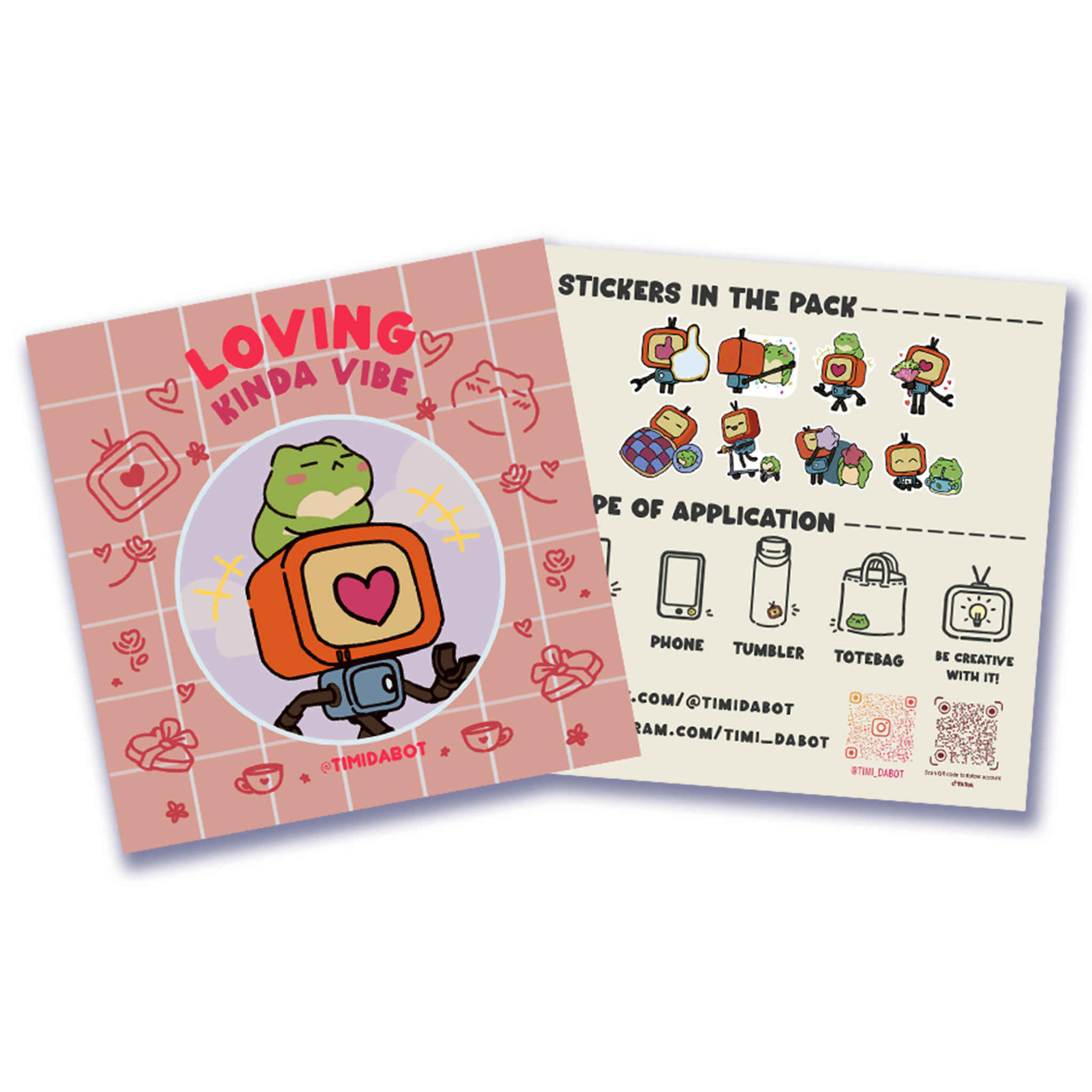 Sticker Pack - Loving Kind Of Vibe